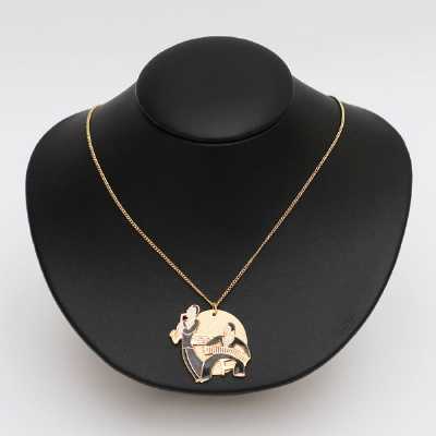 Madolyonlu Duo Jazz Kolye - ELANPRIM