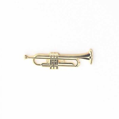 Trompet Yaka İğnesi - Thumbnail