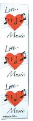 Love Music - Kalpli Kitap Ayracı - Thumbnail