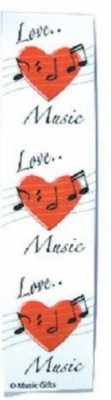 Love Music - Kalpli Kitap Ayracı