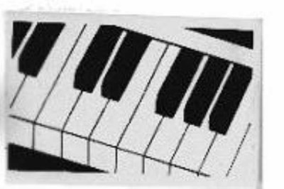 Piyano Tuşeli Silgi - Thumbnail