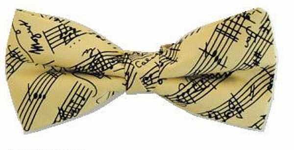 Mozart Notalı Papyon - 2
