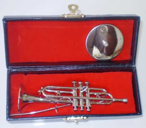 Minyatür Trompet Gümüş