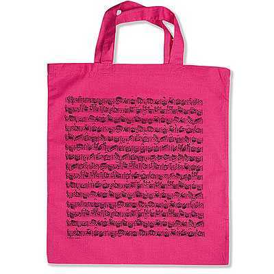 Notalı Çanta Pembe - 2