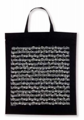 Notalı Çanta Siyah - 2