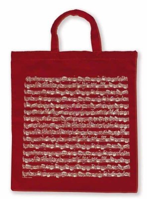 Notalı Çanta Bordo - 2