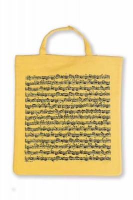 Notalı Çanta Sarı - 2