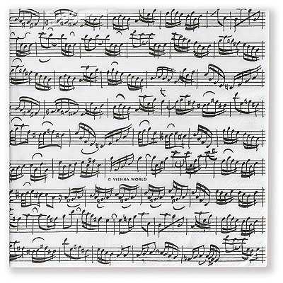 Notalı Servis Peçetesi - ViennaWorld