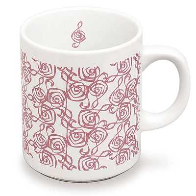 Tasarım Sol Anahtarlı Kupa Pembe - ViennaWorld