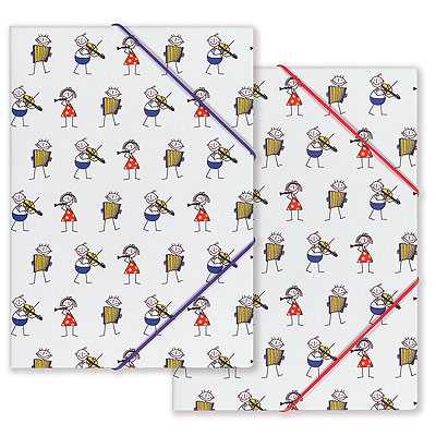 Küçük Çalgıcılar Lastikli Dosya - ViennaWorld