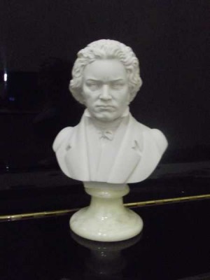 Beethoven Büst - 16 cm - Thumbnail