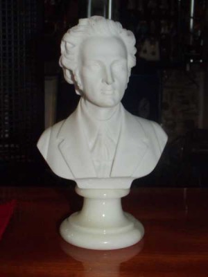 Chopin Büst - 23 cm - ViennaWorld