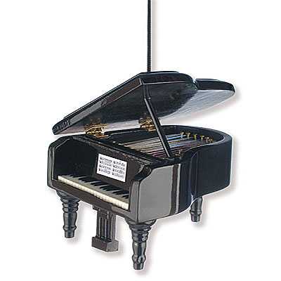 Askılı Çalgı Minyatür Kuyruklu Piyano