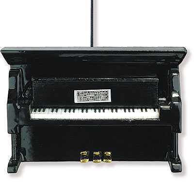 Askılı Çalgı Minyatür Konsol Piyano - Thumbnail