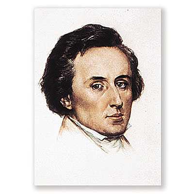 Chopin Kartpostal - ViennaWorld