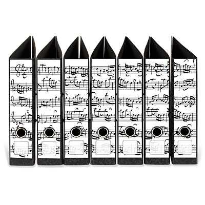 Beyaz, Notalı Klasör Etiketi - ViennaWorld