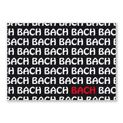 Bach Posta Kartı - ViennaWorld