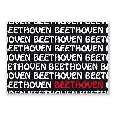 Beethoven Posta Kartı
