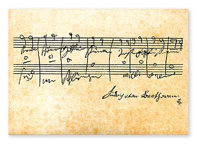 Beethoven Kartpostal