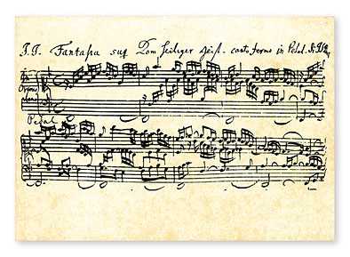 Bach Kartpostal