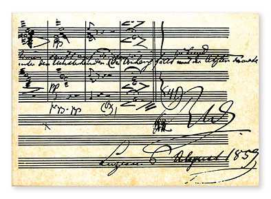 Wagner Posta Kartı - ViennaWorld