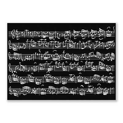 Nota sayfası Posta Kartı - ViennaWorld