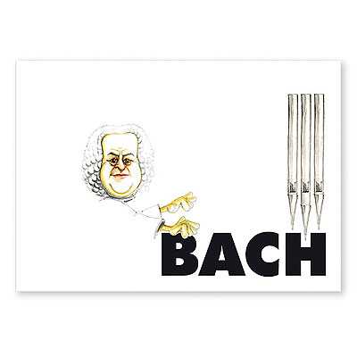 Bach Kartpostal