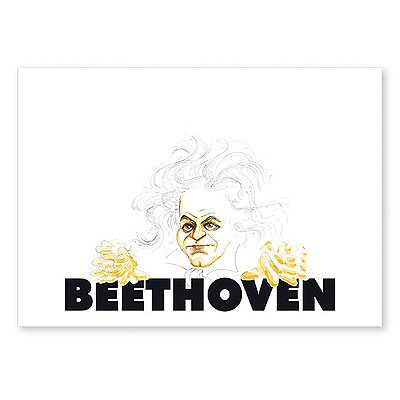 Beethoven Kartpostal - ViennaWorld