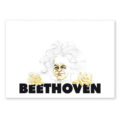 Beethoven Kartpostal