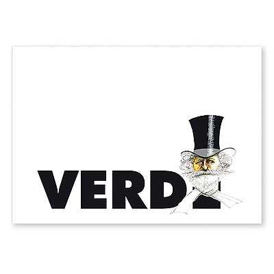 Verdi Kartpostal - ViennaWorld