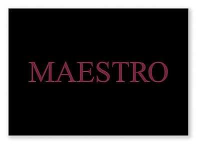 Maestro Posta Kartı - ViennaWorld