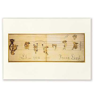 Listz Posta Kartı - ViennaWorld