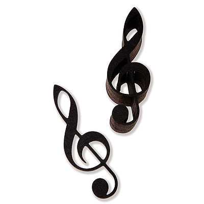 Ahşap Sol Anahtarı süs - ViennaWorld