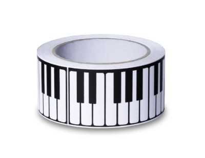 Piyano Tuşeli Paket Bandı - Thumbnail