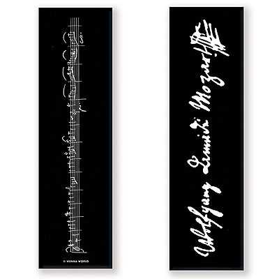 Mozart İmzalı Kitap Ayracı - ViennaWorld